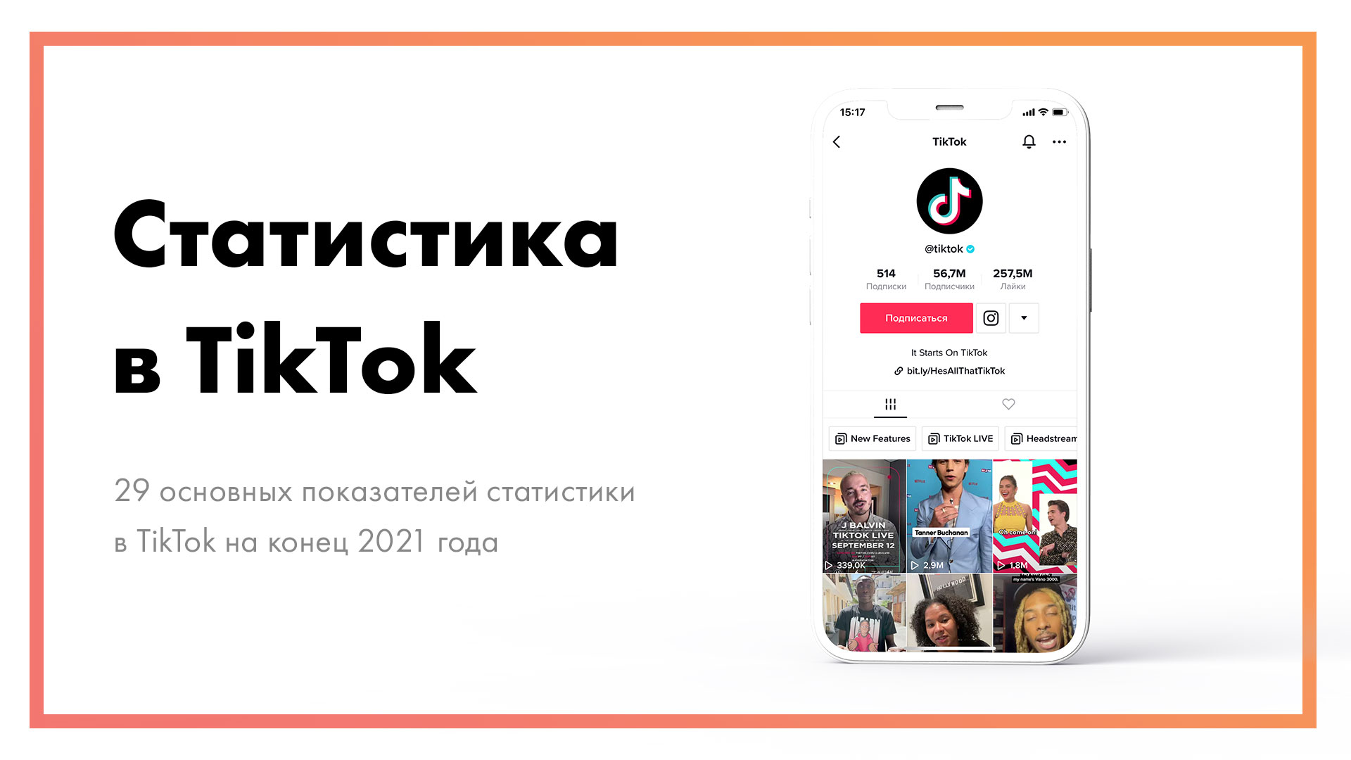 Статистика TikTok – 29 показателей [на конец 2021 года]