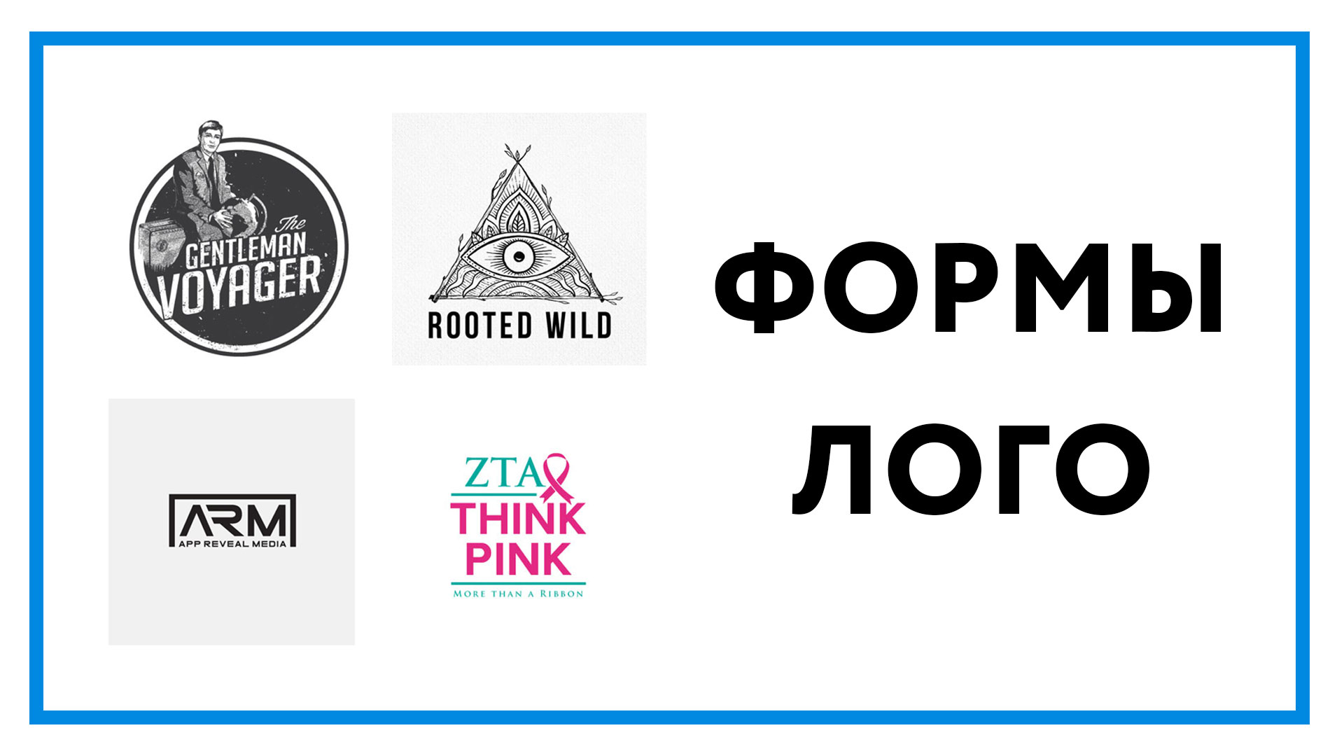 Формы логотипов – чем отличаются и какую выбрать себе?
